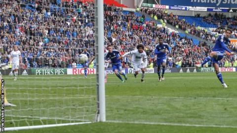 Peter Whittingham scores from the penalty spot to give Cardiff City a late win over Bolton