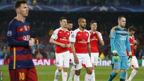 Arsenal players
