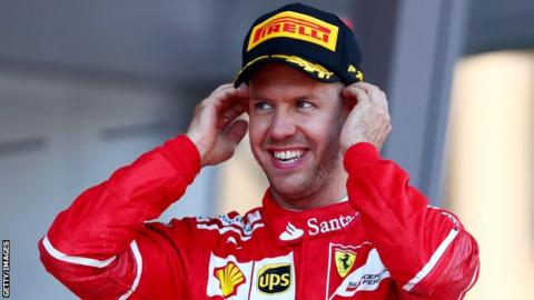 Sebastian Vettel wins the Monaco GP
