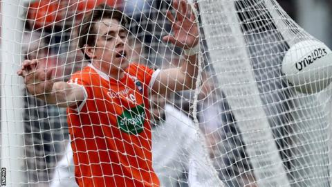 Andrew Murnin after walking the ball into Kildare's net last weekend