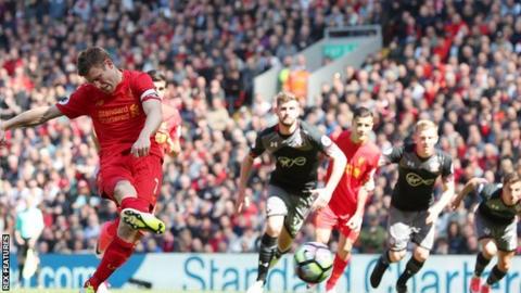 James Milner penalty