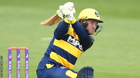 Colin Ingram hits out for Glamorgan