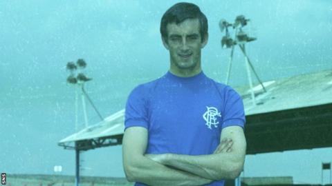 Davie Provan played for Rangers between 1958 and 1970