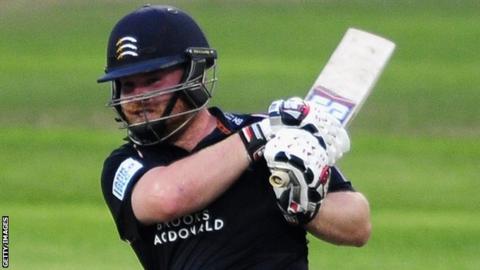 Middlesex opener Paul Stirling