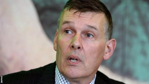 IRFU chief executive Philip Browne