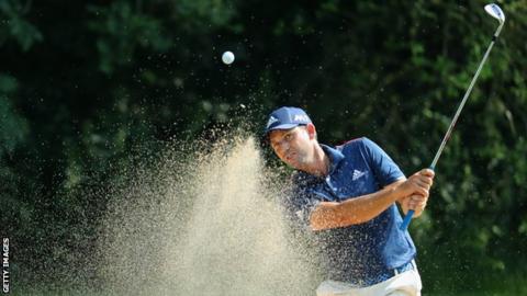 Garcia two off lead in Germany as Ormsby sets pace