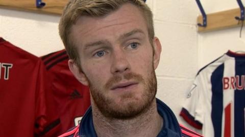 West Bromwich Albion's Chris Brunt