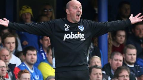 Portsmouth manager Paul Cook