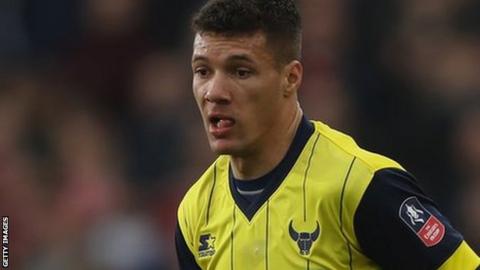 Oxford United's Marvin Johnson