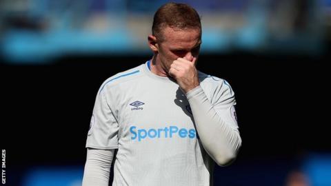 Everton's Wayne Rooney