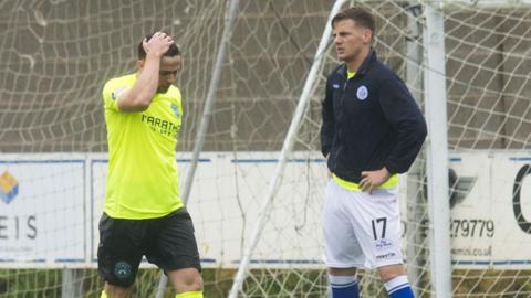 Hibs red card