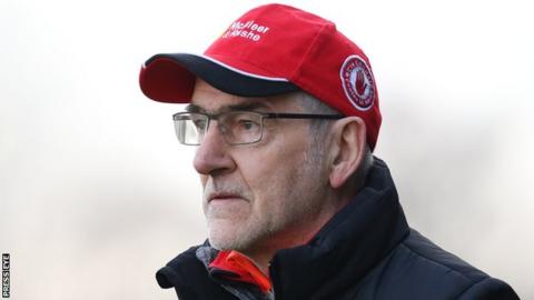 Tyrone manager Mickey Harte