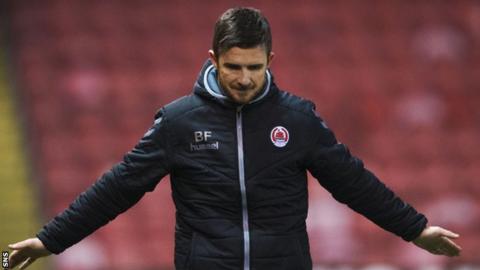 Clyde manager Barry Ferguson