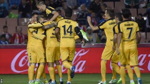 Malaga celebrate