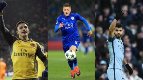 Arsenal, Leicester and Manchester City will be in Monday's Champions League draw