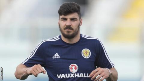 Hearts full-back Callum Paterson