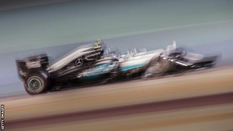 Mercedes F1 driver Nico Rosberg