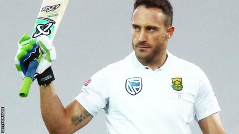 Du Plessis out of Lord's Test