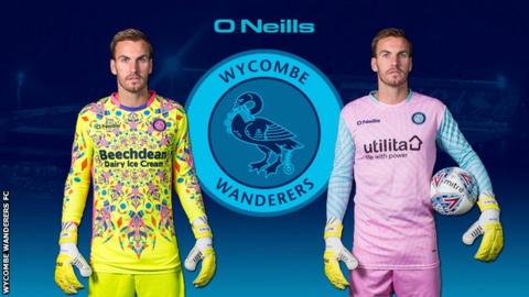 Wycombe goalkeeper kits