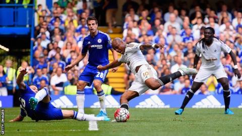 Andre Ayew at Chelsea