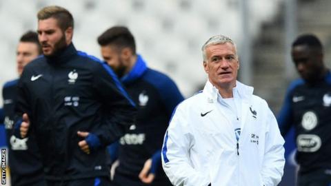 France coach Didier Deschamps