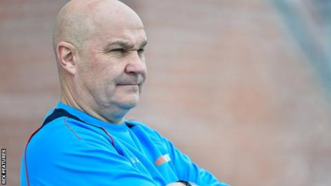 Eastleigh manager Richard Hill