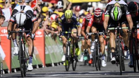 It's King Bling of the Tour de France fast men It's King Bling of the Tour de France fast men