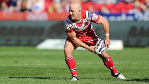 Michael Dobson of Salford Red Devils