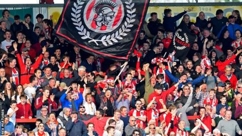 Exeter City fans