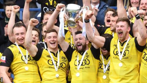 Melrose lift the BT Cup