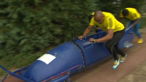 Bobsleigh team