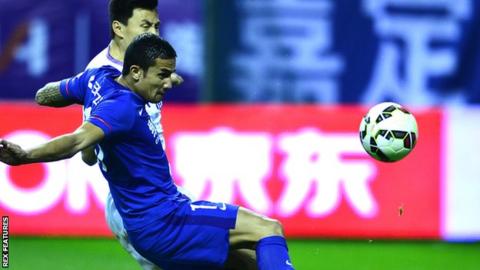 Tim Cahill scored 11 times in 28 appearances for Shanghai Shenhua