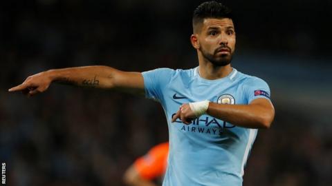 Manchester City's Sergio Aguero