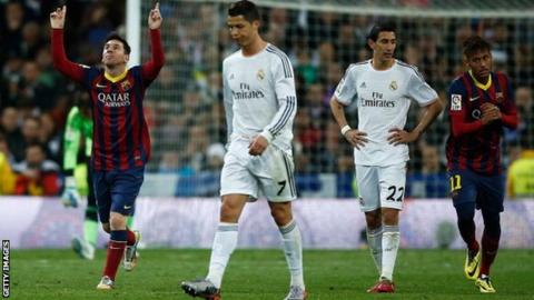 Barcelona v Real Madrid