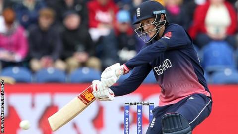 Joe Root in action for England in Cardiff