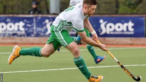 Shane O'Donoghue failed to convert from Ireland's penalty corners against Germany