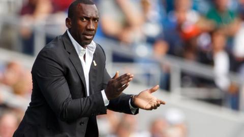 QPR boss Jimmy Floyd Hasselbaink