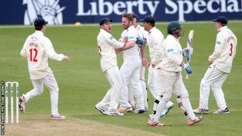 Glamorgan celebrate