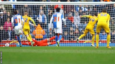 Preston equalise at Blackburn