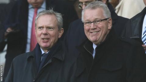 Trevor Birch (left), Brett Warburton (right)