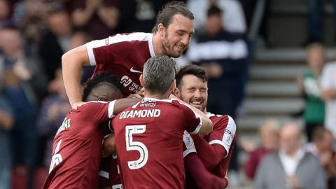 Northampton celebrate