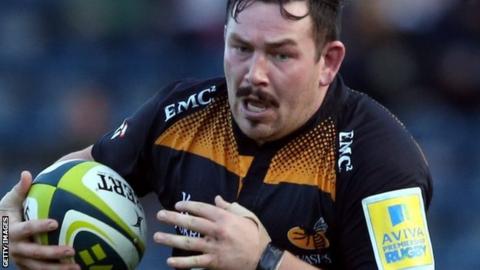 Wasps' former Neath, Ospreys and Worcester hooker Edd Shervington