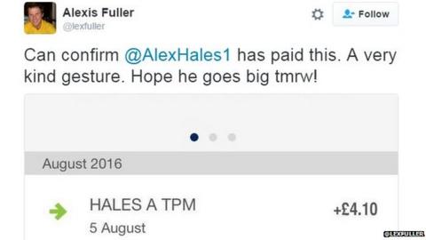 Alexis Fuller tweet