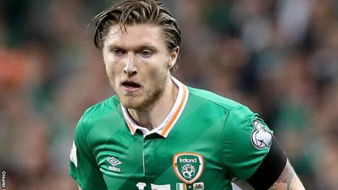 Dublin-born Jeff Hendrick has been capped 33 times by the Republic of Ireland