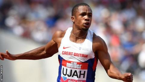 Great Britain's Chijindu Ujah