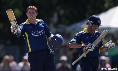 Kevin O'Brien (left) and Hamish Marshall