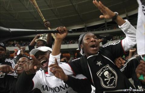 South Africa fans