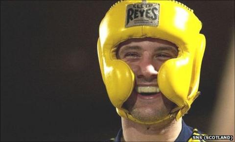 WBO interim lightweight champion Ricky Burns