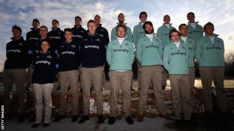 The Boat Race squads