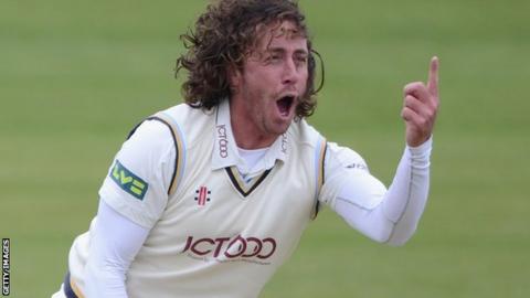 Yorkshire's Ryan Sidebottom